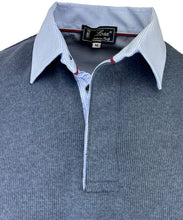 Carica l'immagine nel visualizzatore di Gallery, POLO UOMO COSTA Avio Scuro Collo Quadretti Azzurro