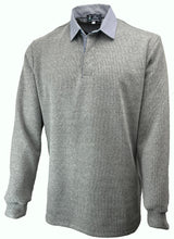 Carica l'immagine nel visualizzatore di Gallery, POLO IN COSTA Grigio Smog Collo Rigato