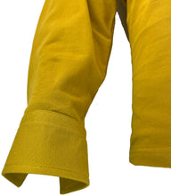 Carica l'immagine nel visualizzatore di Gallery, POLO Uomo Piquet Manica Lunga Senape Collo Quadretti