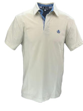 Carica l'immagine nel visualizzatore di Gallery, Polo Piquet Uomo Sabbia Collo In Tinta