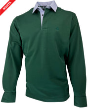 Carica l'immagine nel visualizzatore di Gallery, POLO Uomo Piquet Verdone Collo Rigatino