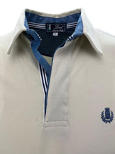 Carica l'immagine nel visualizzatore di Gallery, Polo Piquet Uomo Sabbia Collo In Tinta