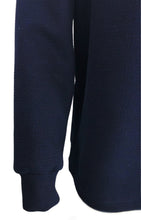 Carica l'immagine nel visualizzatore di Gallery, POLO UOMO Piquet Lavorato Blu Navy Collo Rigato