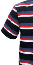 Carica l'immagine nel visualizzatore di Gallery, POLO Jersey Cotone Rigato Rosso Blu