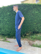 Carica l'immagine nel visualizzatore di Gallery, Completo estivo t-shirt e pantalone in fresco cotone