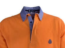 Carica l'immagine nel visualizzatore di Gallery, POLO Piquet Arancio collo Oxford