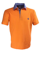 Carica l'immagine nel visualizzatore di Gallery, POLO Piquet Arancio collo Oxford
