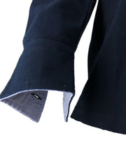 Carica l'immagine nel visualizzatore di Gallery, POLO UOMO Piquet Blu Navy Millerighe