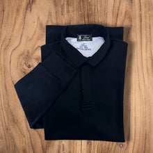 Carica l'immagine nel visualizzatore di Gallery, COMPLETO TUTA IN PIQUET BLU POLO COLLO CAMICIA E PANTALONE IN PIQUET
