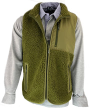 Carica l'immagine nel visualizzatore di Gallery, Gilet Pile Orsetto Con Zip Sulle Tasche
