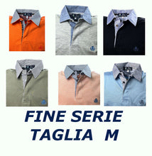 Carica l&#39;immagine nel visualizzatore di Gallery, Polo Piquet Uomo TAGLIA M in Vari Colori Fine Serie
