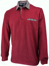 Carica l&#39;immagine nel visualizzatore di Gallery, POLO  UOMO COSTA Bordeaux Collo Quadretti
