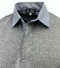 Carica l&#39;immagine nel visualizzatore di Gallery, POLO  IN COSTA  Grigio Smog Collo Rigato
