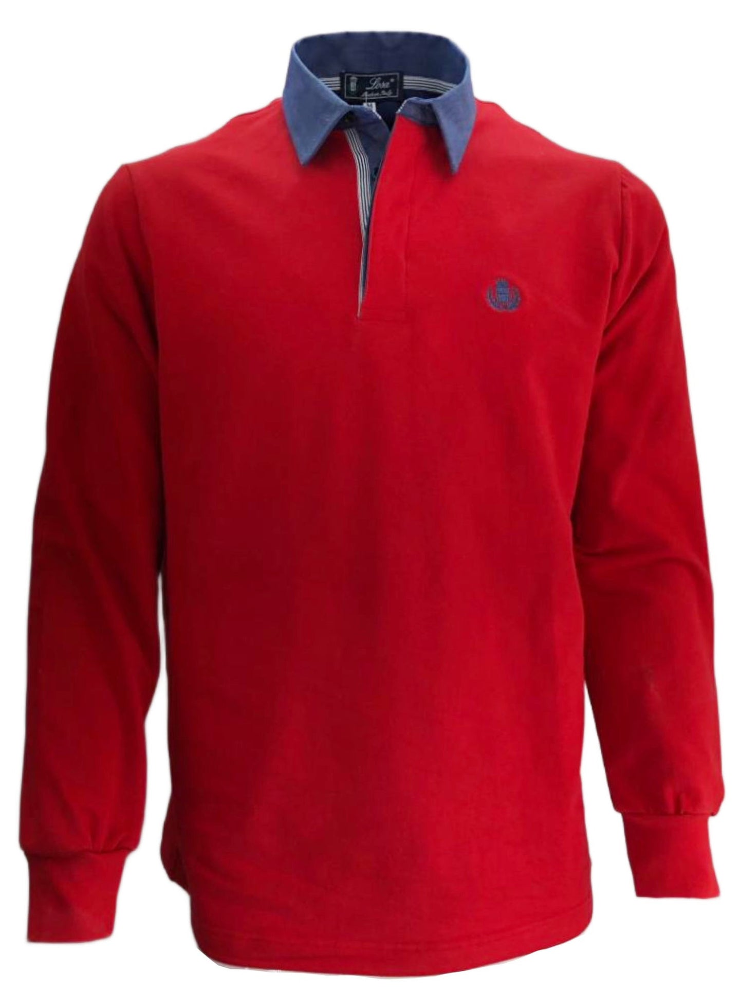 POLO Uomo Cotone Elasticizzato Rosso