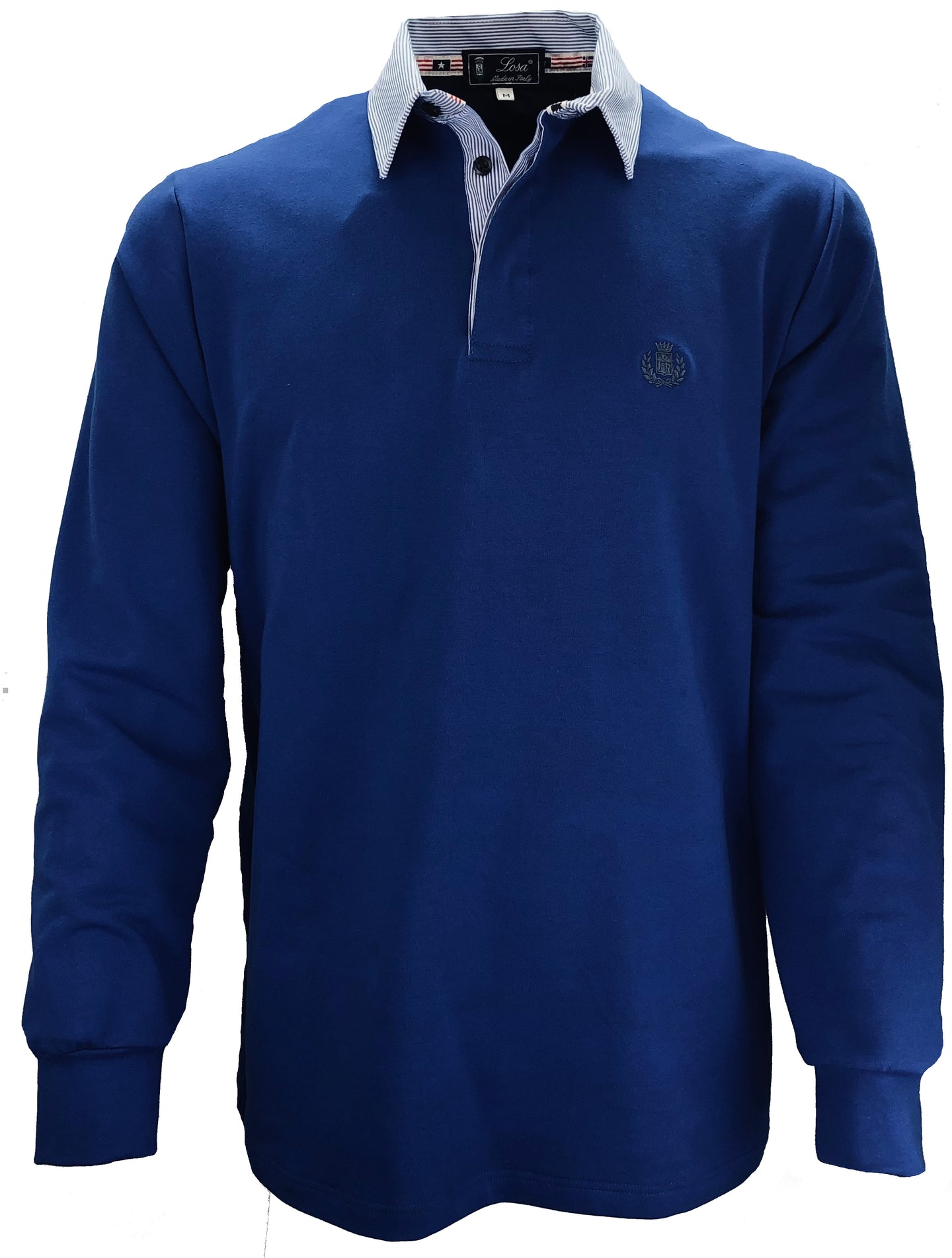 POLO Uomo Cotone Elasticizzato Royal