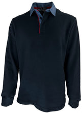 Carica l'immagine nel visualizzatore di Gallery, POLO  UOMO COSTA Blu Navy Collo Jeans
