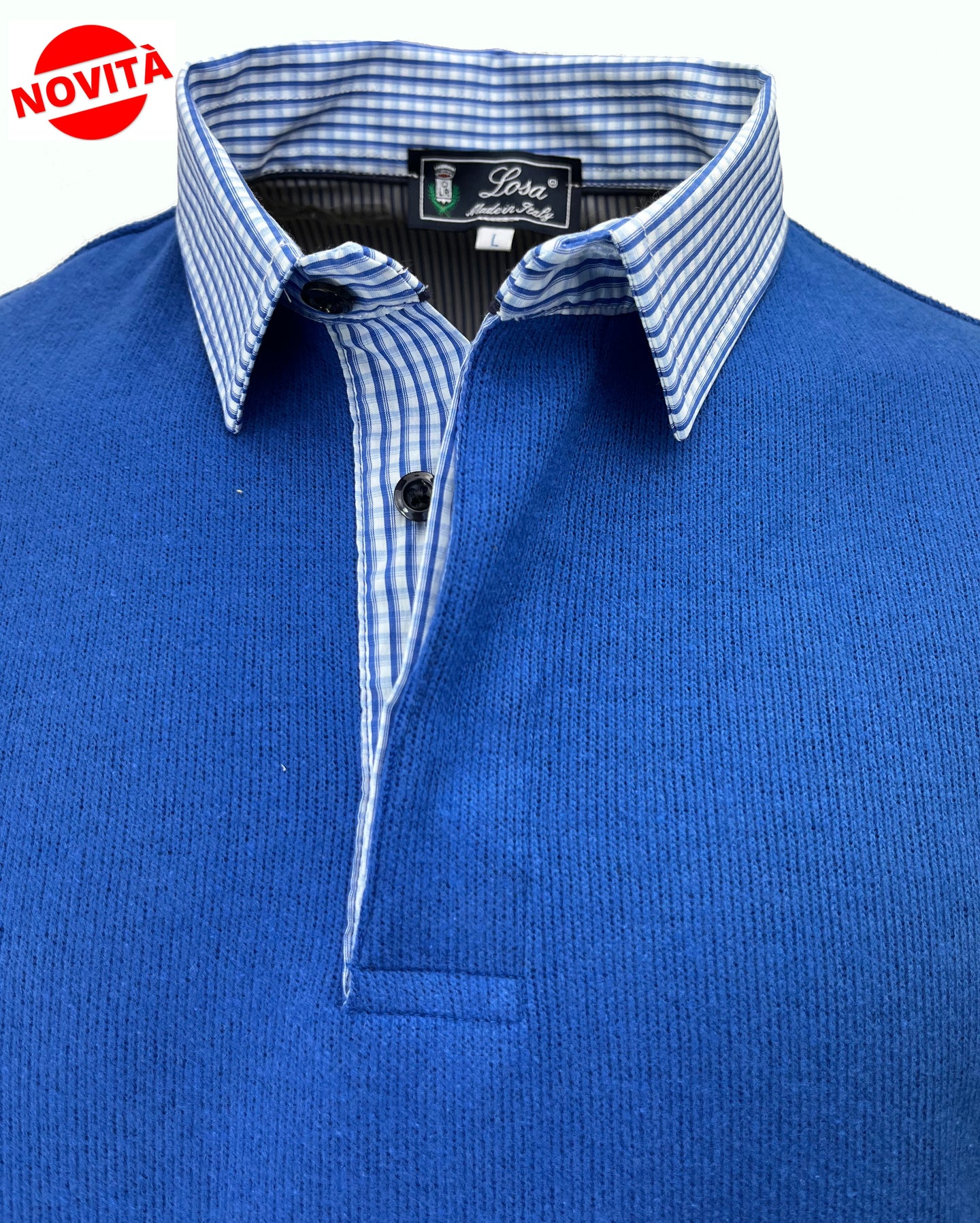 POLO UOMO COSTA Royal Collo quadretti