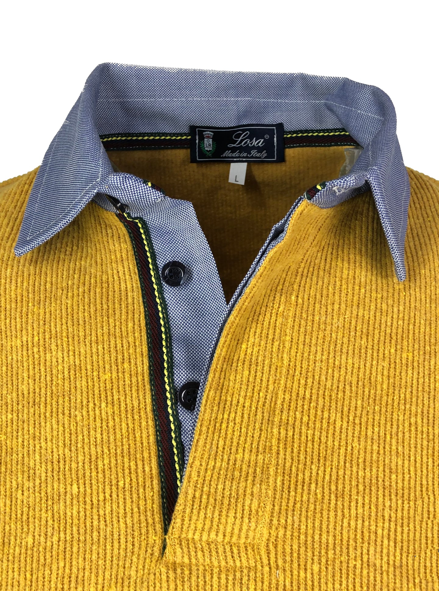 POLO  IN COSTA Senape  Oxford Jeans
