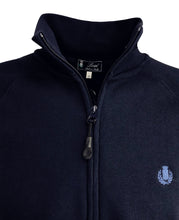 Carica l&#39;immagine nel visualizzatore di Gallery, Felpa Blu Navy con Zip
